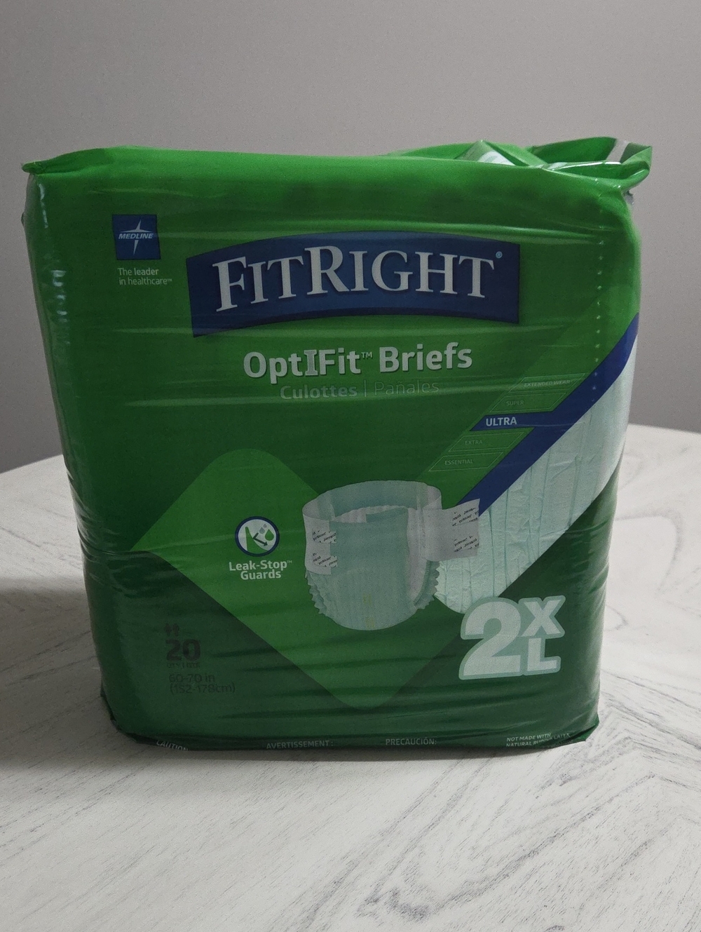 FitRight OptiFit Briefs- 2XL
